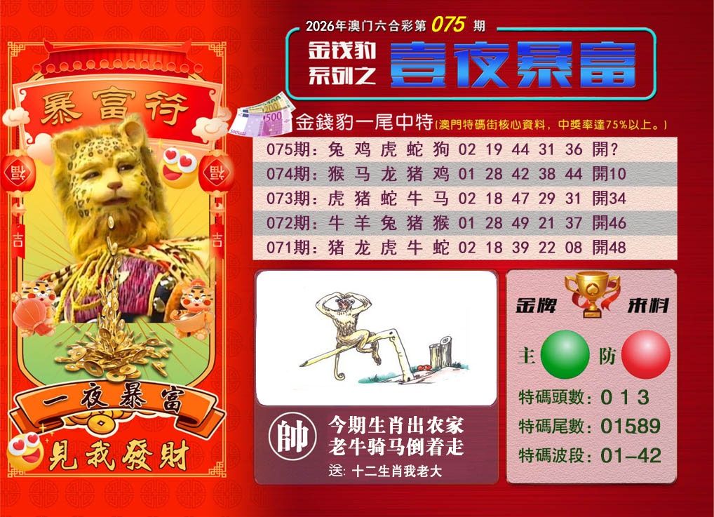 075期一夜暴富[图]